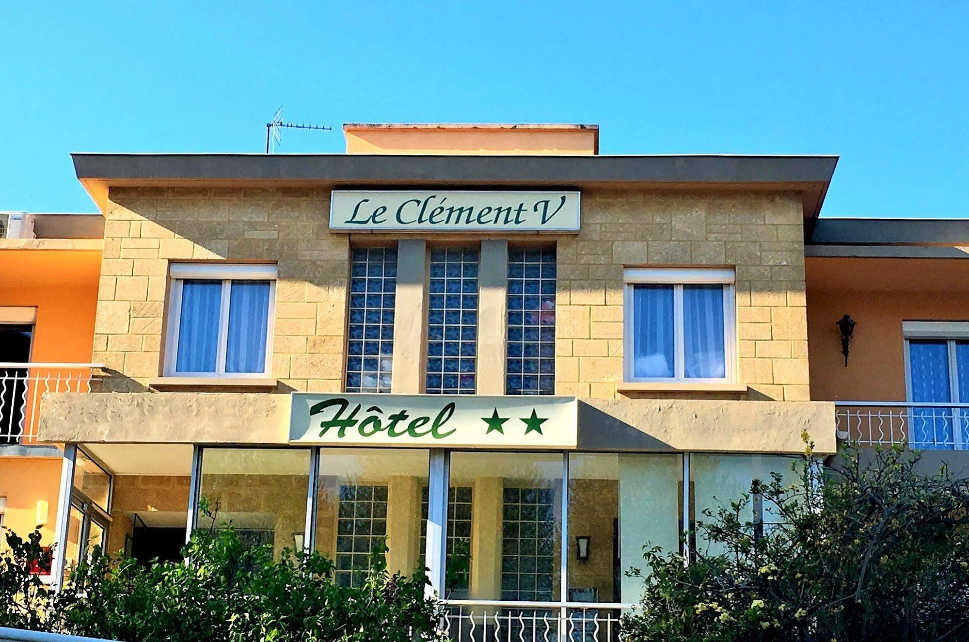 Logis Hotel Le Clement V Roquemaure  Exterior photo
